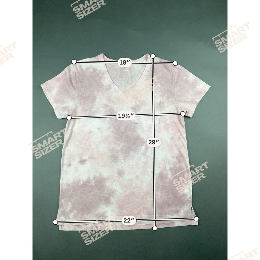 Sonoma Goods for Life Pink T-Shirt Women's Size Small V-Neck Top - Picture 8 of 9